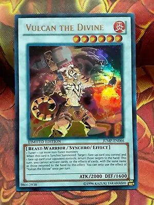 Yugioh Vulcan The Divine Ultra Rare JUMP-EN066 Near Mint • $3.75