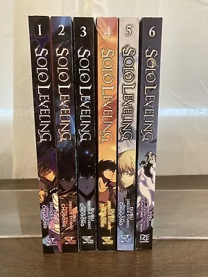 NEW Manhwa Lot. Solo Leveling Vols. 1 - 6 By Chugong/h-qoon (Redice Studio) • $80