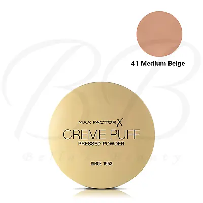 £5.95 • Buy MAX FACTOR Creme Puff Compact Pressed Face Powder 14g *CHOOSE YOUR SHADE*