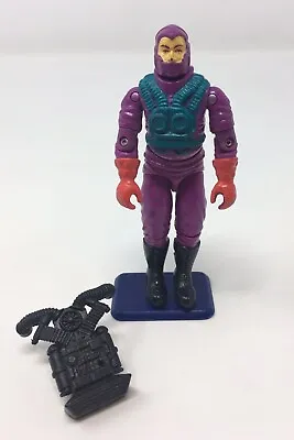 Vintage G.I. Joe TOXO VIPER W/ Backpack Toy Action Figure 1988 Hasbro GI JOE 80s • $16.99