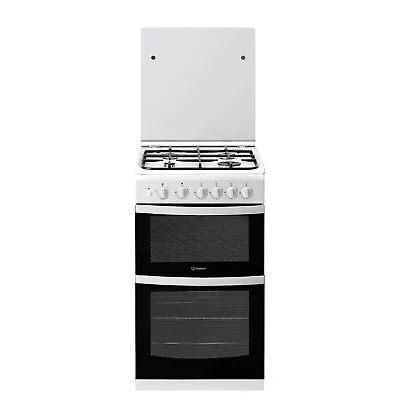 Indesit Freestanding ID5G00KMW/UK /L 50cm Gas Oven A+ Rated - White • £349