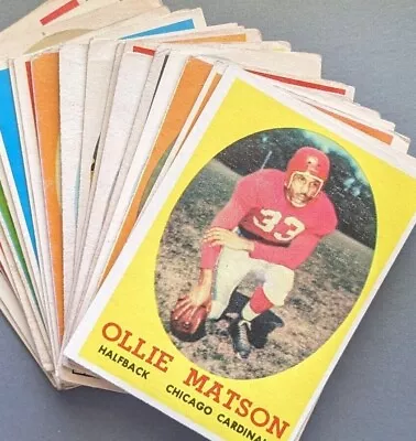 1958 Topps Football Cards From Scans Various Grades .10¢ Shipping After 1st One! • $5.99