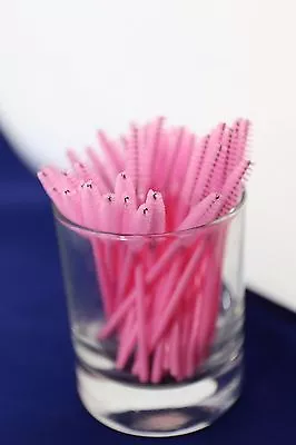 All Pink Tower Mascara Wands Brushes Disposable Eyelash Extension • $13.48