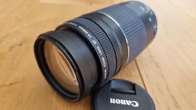 £52 • Buy Canon EF 75-300mm For EOS 500D 550D 600D 650D 700D 750D 800D 1000D 7D 6D 5D 