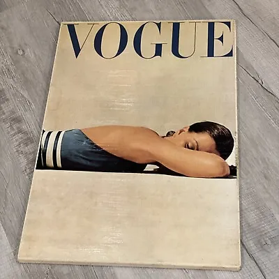 Vogue Cover Art June 1947 By John Rawlings On Canvas 26.25  By 18.5  • $100
