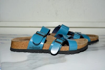 £35.37 • Buy Birkenstock Papillio Birko-Flor Teal Sandal Women 36 N