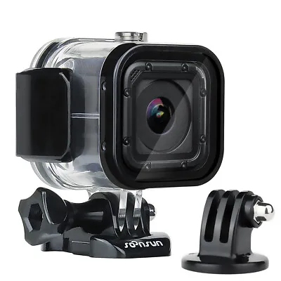 60m Waterproof Underwater Dive Housing Protect Case For GoPro Hero 5/4 Session • £15.59