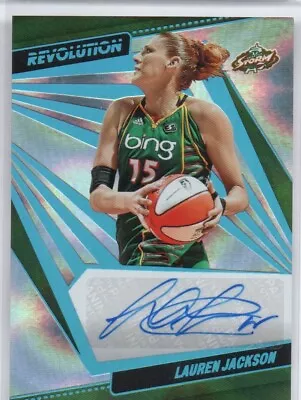 $96.81 • Buy Lauren Jackson 2021-22 Panini Revolution Infinite Autograph Auto /25