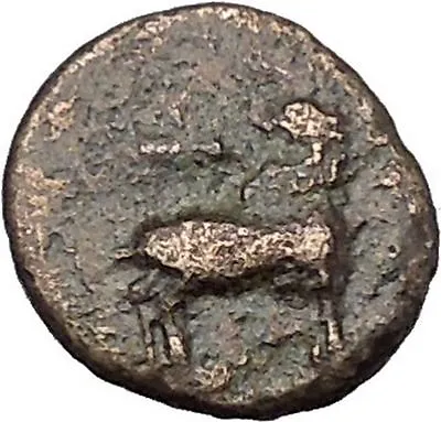 EPHESUS In IONIA 190BC Bee Stag Quiver Authentic Ancient Greek Coin I49713 • $90