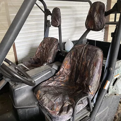$56.99 • Buy UTV Seat Cover For Yamaha Rhino 450/ 660/ 700 Heavy Duty Camo Dust Cover 2004-13