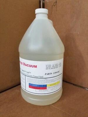 $69.50 • Buy Inland 19 Vacuum Pump Oil: 1 Gallon For Edwards, Leybold, Welch, Agilent