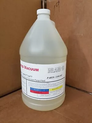 Inland 19 Vacuum Pump Oil: 1 Gallon For Edwards Leybold Welch Agilent • $69.50