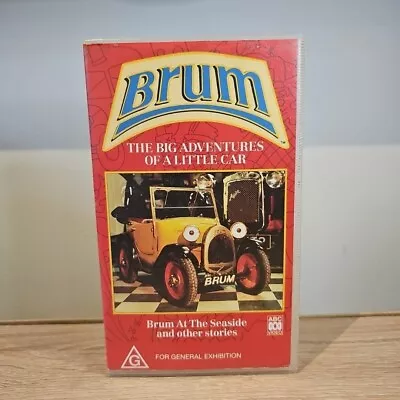 BRUM At The Seaside & Other Adventures 1991 VHS Tape. • $40