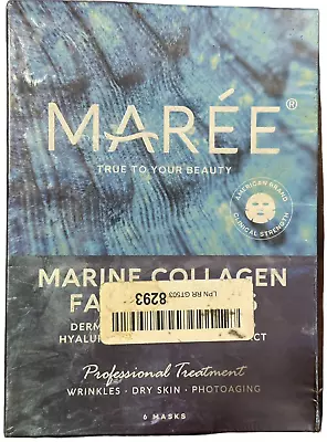 MAREE Facial Masks With Marine Collagen & Hyaluronic Acid • $19.99