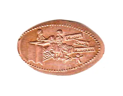 Elongated Penny  Please Touch Museum  Philadelphia PA COPPER • $2.50