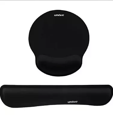 £13.99 • Buy Wrist Rest Mat Keyboard And Mouse Wrist Support Pad Set Ergonomic Memory Foam UK