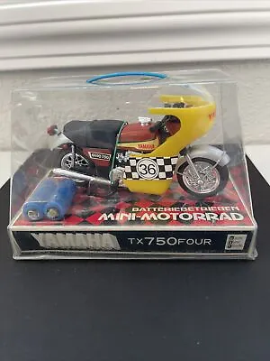 Euro Toy Chain - Vintage Yamaha TX 750 FOUR - Mini-Motorrad Battery Operated NIB • $6.99