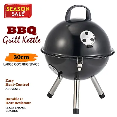 Kettle BBQ Charcoal Grill Portable Barbecue Quality Weber Style & 2 Air Vents • $38.38