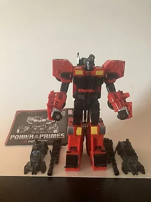 Transformers Power Of The Primes Voyager Inferno Combiner Complete W/ Enigma • $20