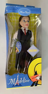 Madeline Miss Clavel Teacher Poseable Doll Figure RC2 2003 New In Damaged Box • $29.99