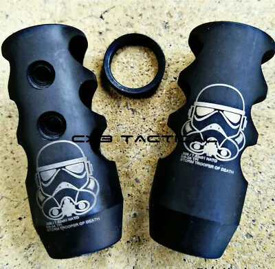 .308 Muzzle Brake Compensator 308 Comp 5/8x24 Stormtrooper Star Wars Theme 7.62 • $34.99