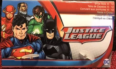 DC Comics Justice League Batman Flash Mens Socks NWT L Sz 6-12 Superhero • $10