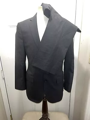 J Crew New York Aldridge Jacket Loro Piana Gray 2 Piece Suit 38R 120’s Wool  • $50