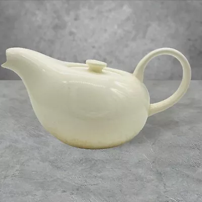 Old Vintage 1930s AMERICAN MODERN RUSSEL WRIGHT STEUBENVILLE Off White Tea Pot • $44.99