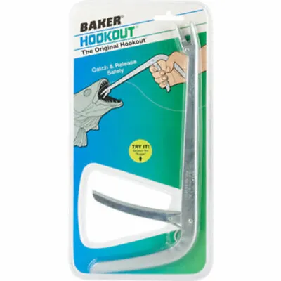$12.99 • Buy Baker Hookout Fish Hook Remover Zinc 9.5 