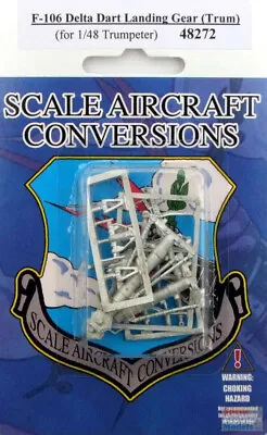 SAC48272 1:48 Scale Aircraft Conversions - F-106 Delta Dart Landing Gear (TRP • $22.59