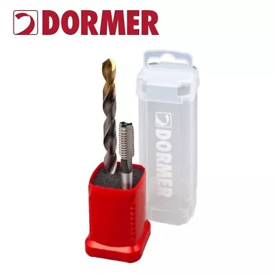 DORMER HSS Tap & Drill Duo (A002) - 2 Piece Set M3 - M12 - Choose Size • £24.10