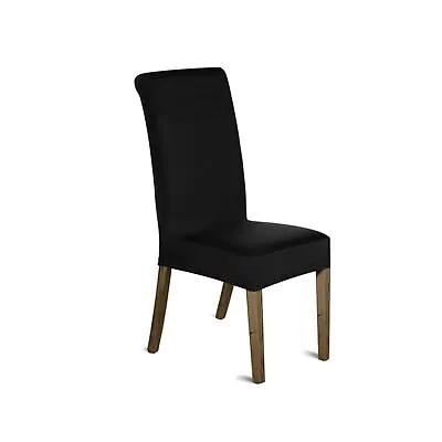 Dining Chair Seat Covers Banquet Home Removable Protective Stretch Slip Cover • £3.59