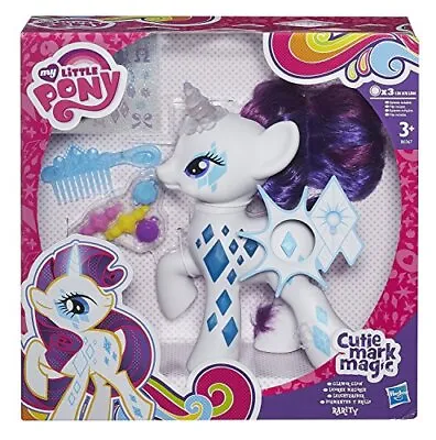 My Little Pony Cutie Mark Magic Glamour Glow Rarity Figure • £31.11