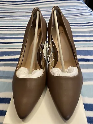 A New Day Jen Pumps Womens High Heel Adt48 Rosewood Slip Size 9.5 Wide Shoes • $11.95