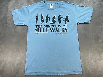 Blue Ministry Of Silly Walks Monty Python Shirt Small 2013 • $17.50