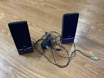 Cyber Acoustics CA-2014 Multimedia Desktop Computer Speakers For PC Laptop Used • $5