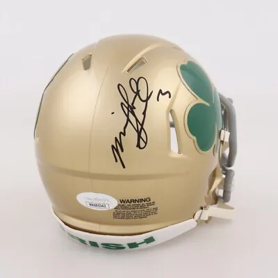 Michael Floyd Signed Notre Dame Fighting Irish Clover Mini Helmet W/ COA • $71.40