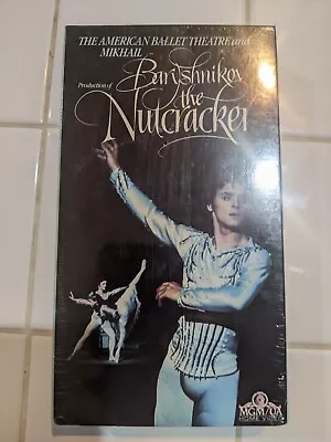 THE NUTCRACKER  Ballet VHS Vintage Mikhail Baryshnikov HTF NEW SEALED • $5