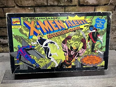 Vintage Marvel 1992 The Uncanny X-Men Alert Adventure Game-NEAR COMPLETE  *READ • $35