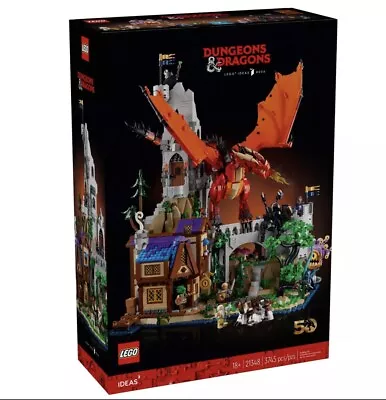 LEGO Ideas 21348 Dungeons & Dragons Red Dragon's Tale Pre Order • $738