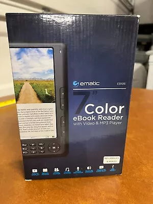 Ematic 7  EBook Reader And Android Internet Tablet • $18