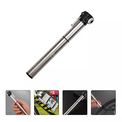 Manual Air Pump Bike Inflator Travel Tire Pump High Pressure Air Pump • $12.74