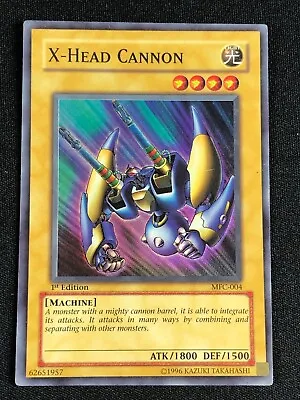 Yugioh X-head Cannon Mfc-004 1st Super Lp • $10.99