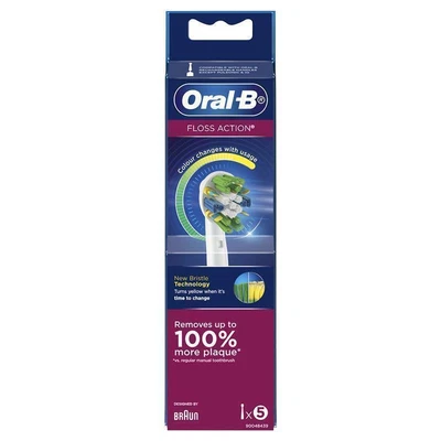 $29.39 • Buy Oral B Power Toothbrush Floss Action Refills 5 Pack