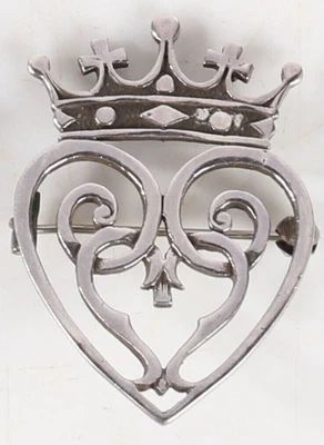 £67.50 • Buy Vintage SS John Hart Iona Luckenbooth Brooch Edinburgh 1970's ~NOW 10% Off~