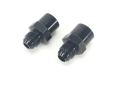 Black -6AN Adapter Fitting Set For GM TBI (metric O-ring) Fuel Sending Units • $25.99