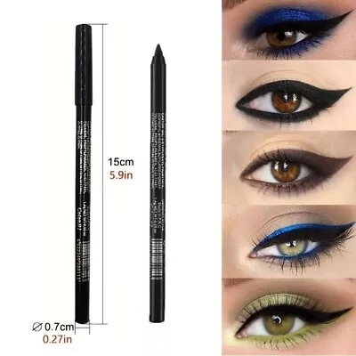 14-Color Colourful Eyeliner Pen High Pigmented Pearly Shimmer Metallic Finish • £3.99