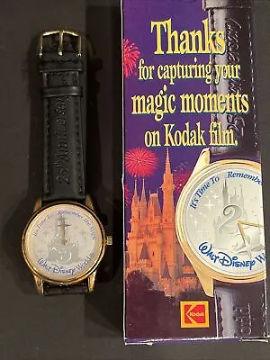 NEW Vintage 1996 Walt Disney World 25th Anniversary Watch Kodak Promotional NIB • $19.99