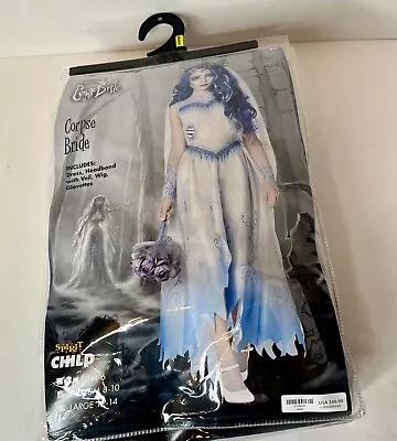 Tim Burton's Corpse Bride Spirit Halloween Costume  Girls Size M 8-10 See Below* • $36.95