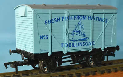 Dapol Fresh Fish From Hastings To Billingsgate Ventilated Van Nº: 5 LE Of 107 • £6.50